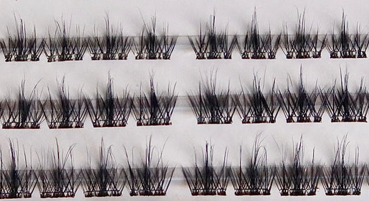 Pre-Glued Press-On Cluster Lashes #1